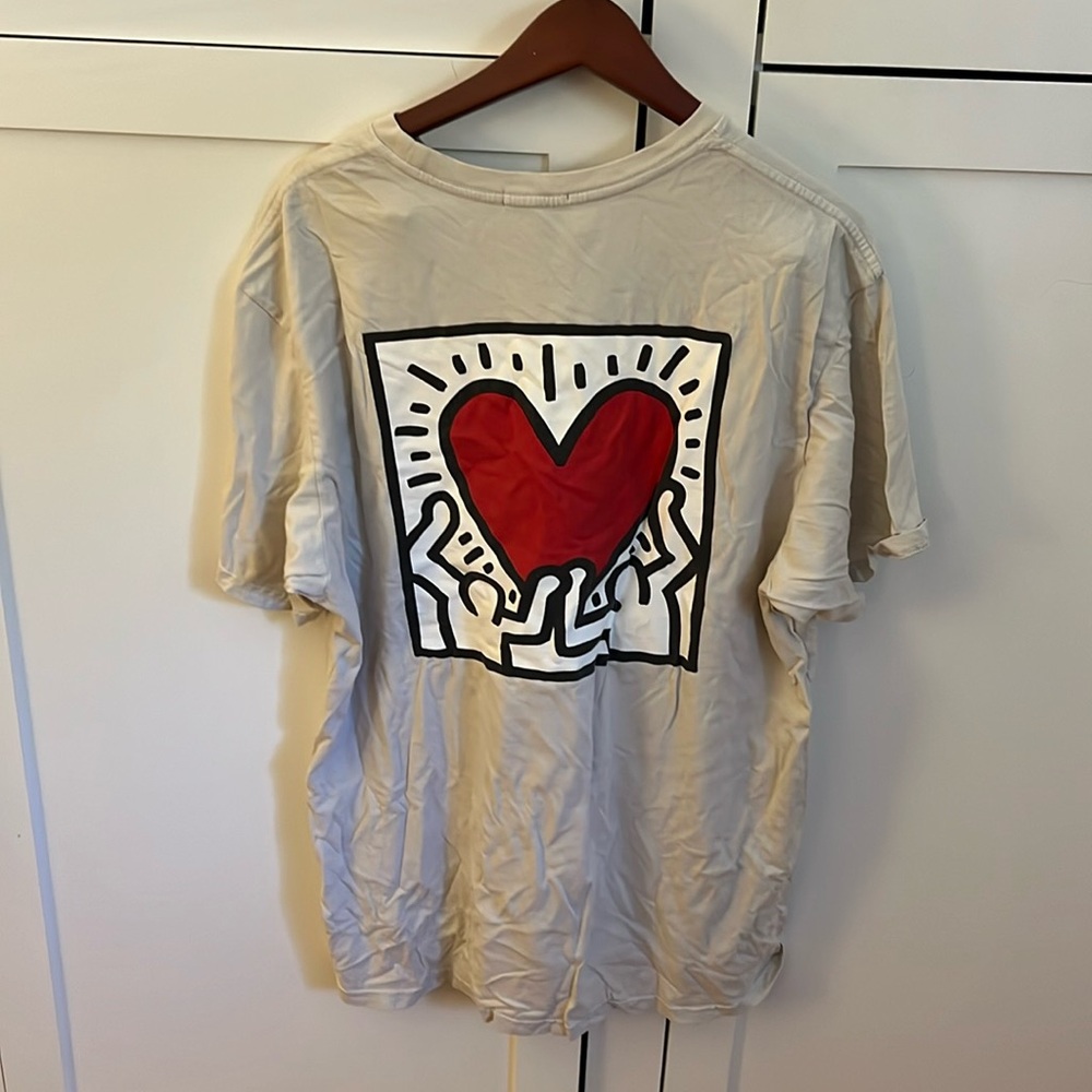 Talentless X Keith Haring LOVE T-Shirt - Size XL